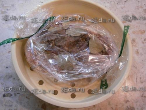 Свиная грудинка в мультиварке. 05 Свиная грудинка в мультиварке. 05