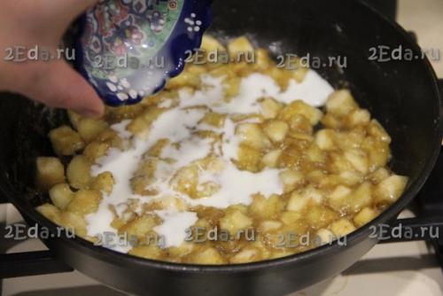 Слойки с бананом из слоёного бездрожжевого теста. 02