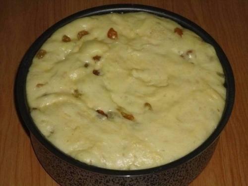 Пасхальный кулич.  Ингредиенты: 07