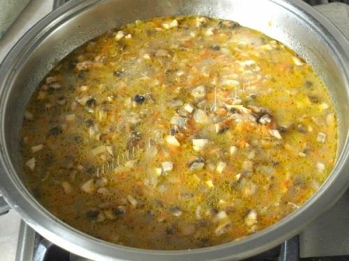 Грибная подлива из шампиньонов. 05 Грибная подлива из шампиньонов. 05