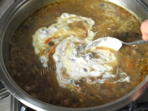 Грибная подлива из шампиньонов. 06 Грибная подлива из шампиньонов. 06