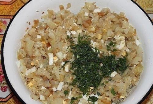 Пирог с капустой и яйцом. 01