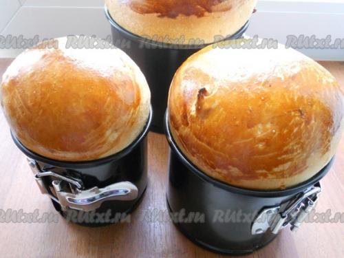 Рецепт быстрого пасхального кулича. 05 Рецепт быстрого пасхального кулича. 05