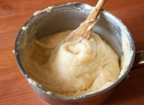 Профитроли со сливочным сыром и лососем. 01