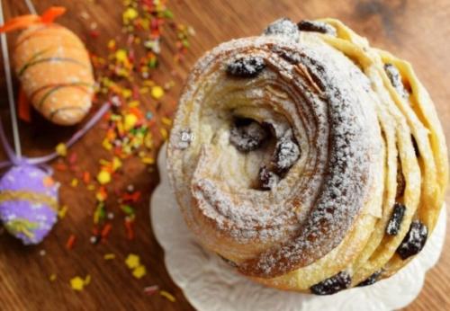 Кулич Краффин.  Пасхальная выпечка всегда должна быть вкусной, ароматной и красивой. 02