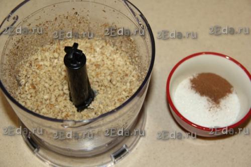 Творожные рогалики с ореховой начинкой. 03