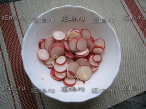 Маринованный редис быстрого приготовления. 03