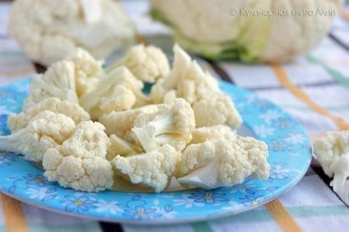 Цветная капуста в кляре. 01 Цветная капуста в кляре. 01