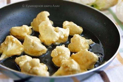 Цветная капуста в кляре. 05 Цветная капуста в кляре. 05