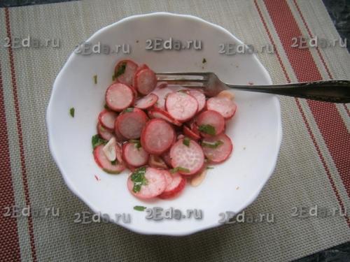 Маринованный редис быстрого приготовления. 04