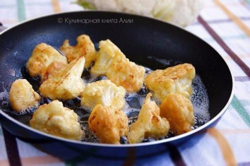 Цветная капуста в кляре. 06 Цветная капуста в кляре. 06