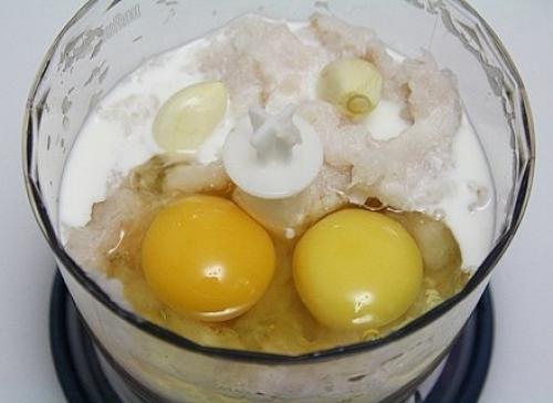 Рыбные биточки с сыром. 02