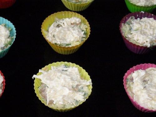 Кексы из кабачков и куриного Филе. 07