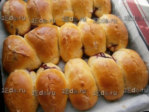 Духовые пирожки с вишней. 07 Духовые пирожки с вишней. 07