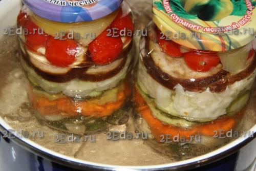 Овощное ассорти, маринованное на зиму. 07 Овощное ассорти, маринованное на зиму. 07