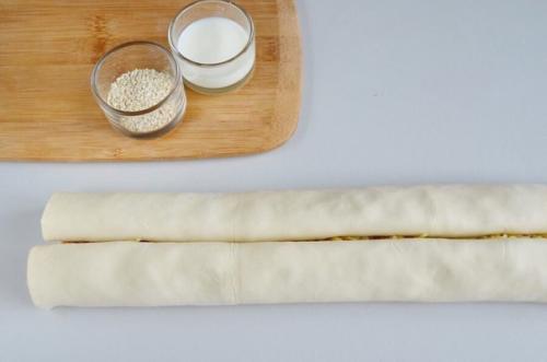 Слоеные Ушки на закуску. 03