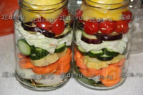 Овощное ассорти, маринованное на зиму. 05 Овощное ассорти, маринованное на зиму. 05