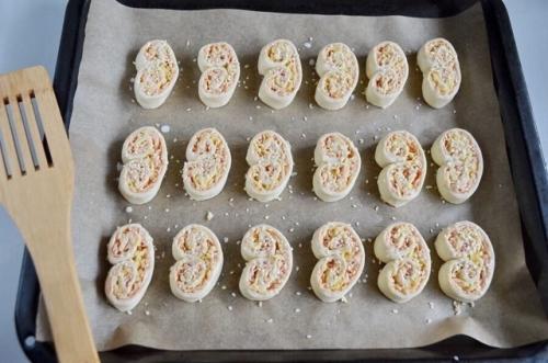 Слоеные Ушки на закуску. 04 Слоеные Ушки на закуску. 04