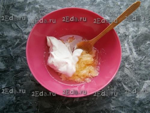 Печенье на сметане на сковороде. 02