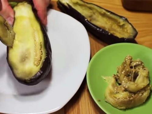 Баклажаны, запечённые с творогом, сыром и чесноком. 02 Баклажаны, запечённые с творогом, сыром и чесноком. 02