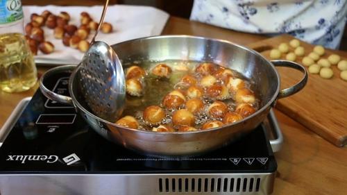 Пончики на сгущенке.  Ингредиенты. 03