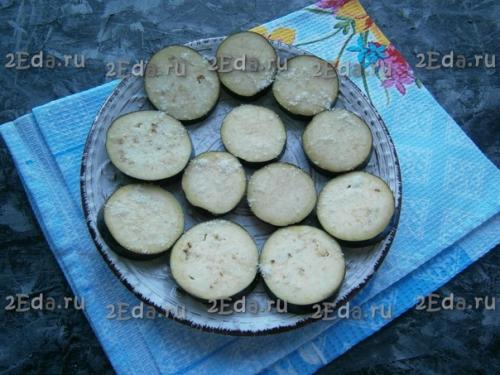 Баклажаны с сыром в микроволновке. 01