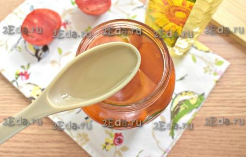 Салат из красных помидоров с морковью и луком на зиму. 05 Салат из красных помидоров с морковью и луком на зиму. 05