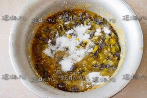 Варенье из синих слив без косточек. 02 Варенье из синих слив без косточек. 02