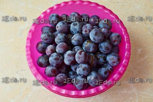 Варенье из синих слив без косточек. 01 Варенье из синих слив без косточек. 01