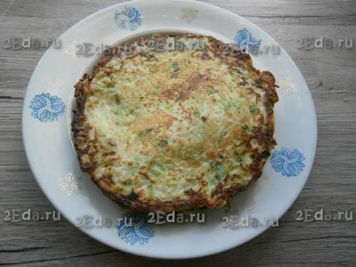 Кабачковый торт с помидорами и сыром. 04 Кабачковый торт с помидорами и сыром. 04