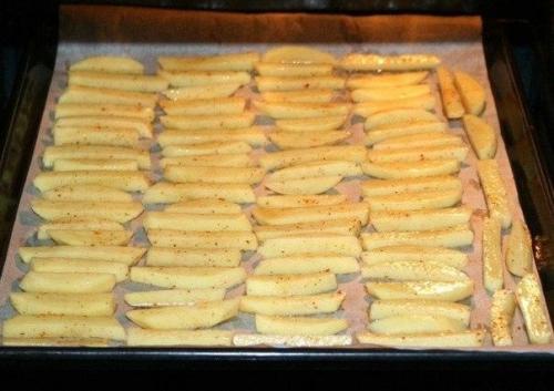 Картфель фри без масла. 05