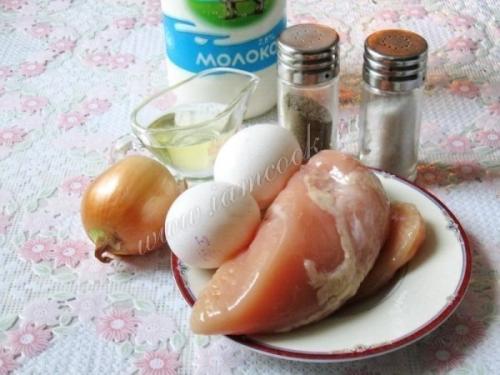 Бризоли.  Яйцо куриное - 3 штуки;. 02