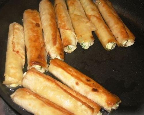 Сигара бёрек из лаваша. 05 Сигара бёрек из лаваша. 05