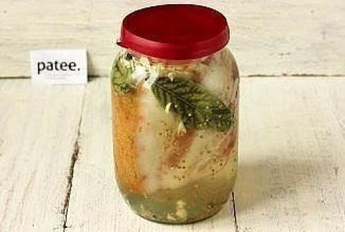 Сало в чесночном маринаде. 05 Сало в чесночном маринаде. 05