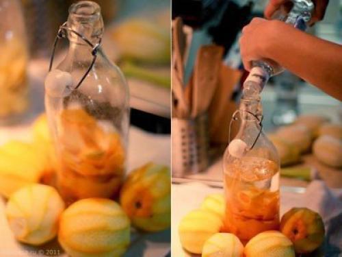 Оранчелло. Так мы назвали апельсиновый ликер, который готовили параллельно с лимончелло. 03 Оранчелло. Так мы назвали апельсиновый ликер, который готовили параллельно с лимончелло. 03