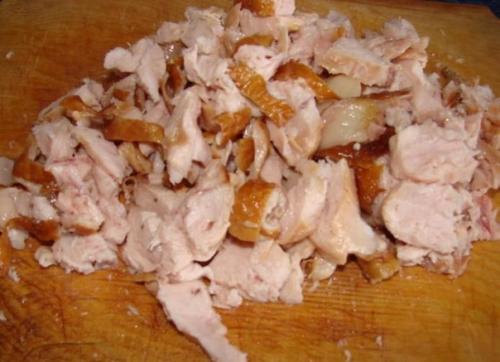 Салат белый лебедь. 02 Салат белый лебедь. 02