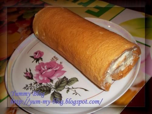 Бисквитный рулет Хищник. 07