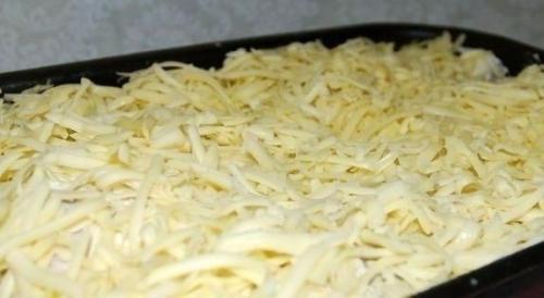 Курица, запеченная с гречкой. 04