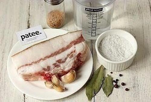 Сало в чесночном маринаде. 01 Сало в чесночном маринаде. 01