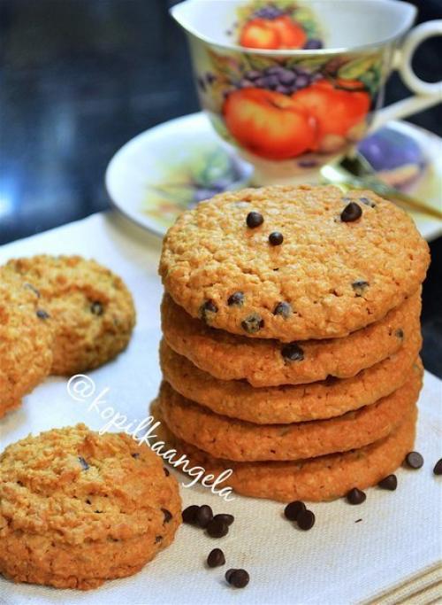 Овсяное печенье с шоколадом. 03 Овсяное печенье с шоколадом. 03