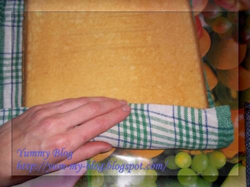 Бисквитный рулет Хищник. 03