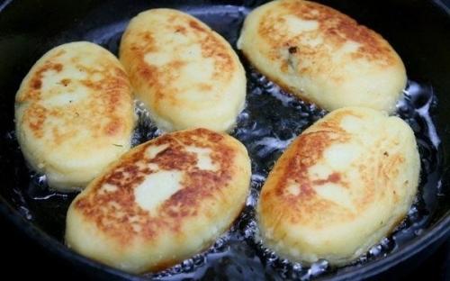 Картофельные пирожки с грибами. 09 Картофельные пирожки с грибами. 09