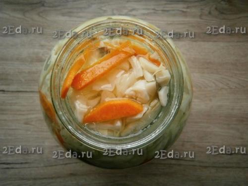 Рецепт быстрого приготовления маринованной капусты кусочками. 06 Рецепт быстрого приготовления маринованной капусты кусочками. 06