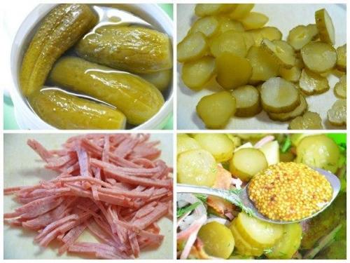 Немецкий картофельный салат. 01