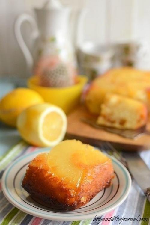 Пирог с консервированным ананасом. 06 Пирог с консервированным ананасом. 06