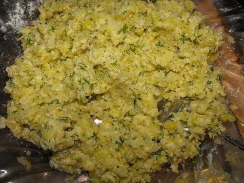 Капустные котлеты.  Ингредиенты. 06