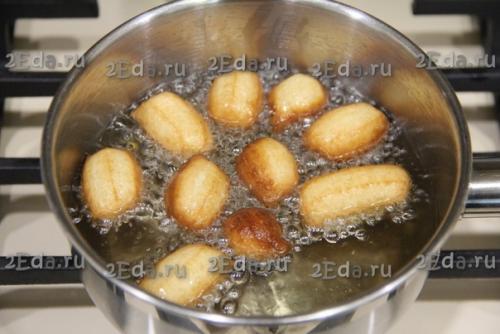 Пончики из сгущёнки, жареные в масле. 04 Пончики из сгущёнки, жареные в масле. 04