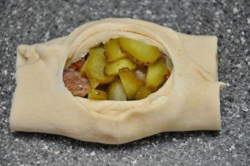 Лодочки из слоёного теста. 04 Лодочки из слоёного теста. 04