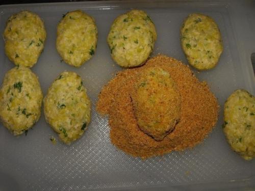 Капустные котлеты.  Ингредиенты. 07