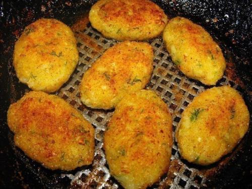 Капустные котлеты.  Ингредиенты. 08